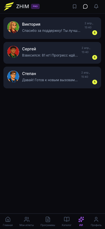Сообщения